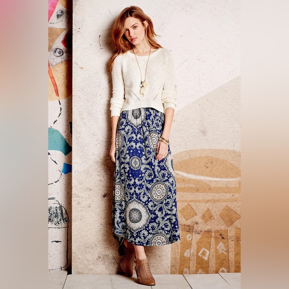 Anthropologie Lucerna Maxi Skirt size S - Picture 5 of 5
